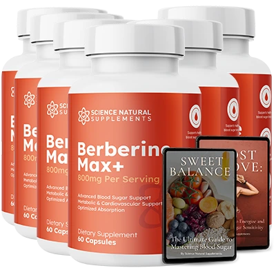 Berberine Max six bottles plus bonus